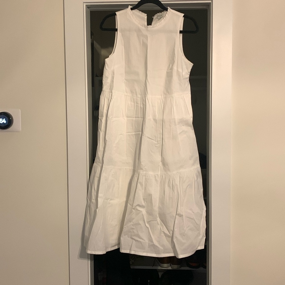 NWT J crew mid length farm dress